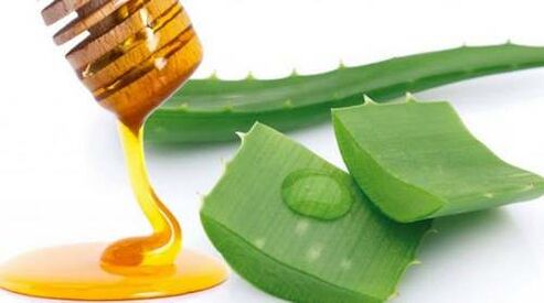 Med in aloe bosta pomagala pri soočanju s simptomi osteohondroze